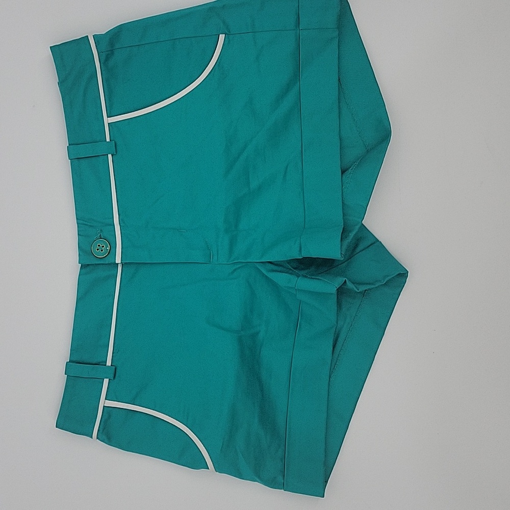 Banana Republic Ryan Fit Turquoise Shorts, Size 2